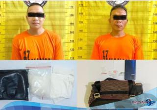 Bergumul dengan Petugas, Dua Bandar Narkoba Digelandang ke Polres Binjai